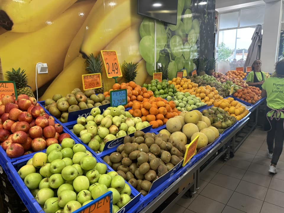 Variedade de frutas